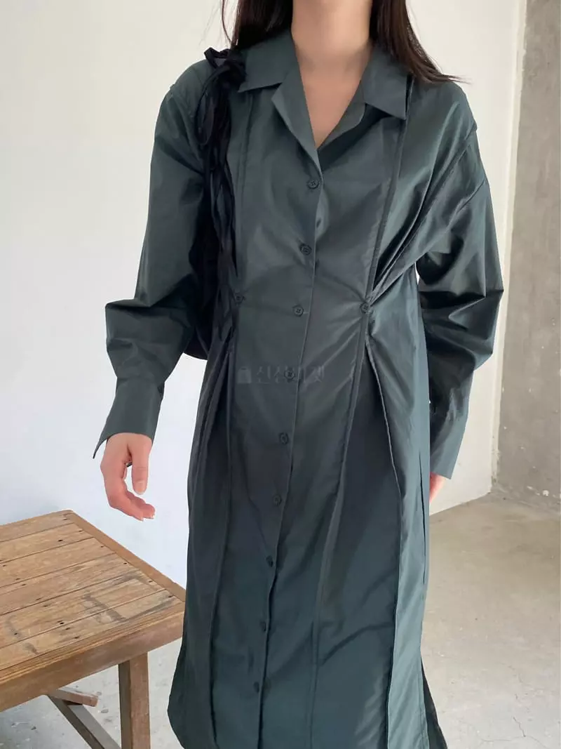 Nyunyu-Seoul - Korean Women Fashion - #momslook - Tailor One-piece - 8