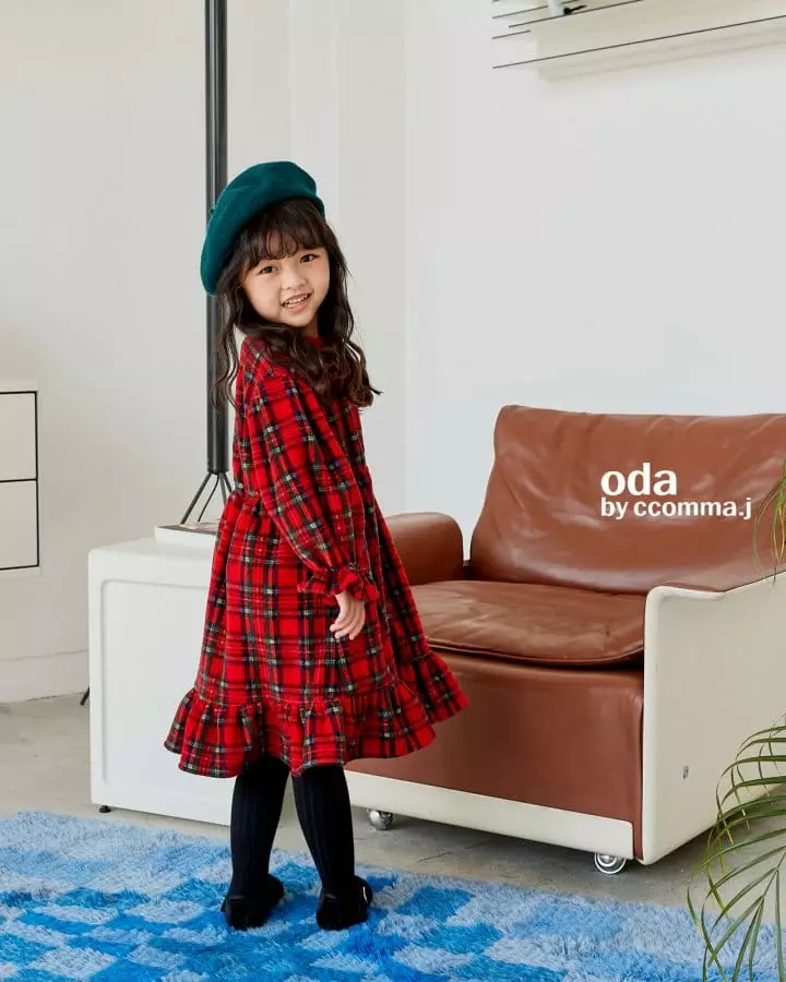 Oda - Korean Children Fashion - #childofig - Merry Christmas One-piece - 6