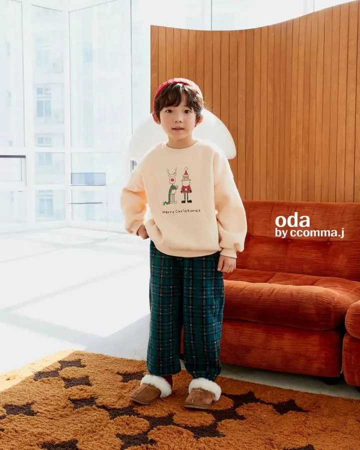 Oda - Korean Children Fashion - #prettylittlegirls - Merry Christmas Pants - 4