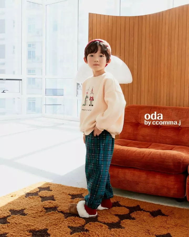 Oda - Korean Children Fashion - #childofig - Merry Christmas Pants - 5