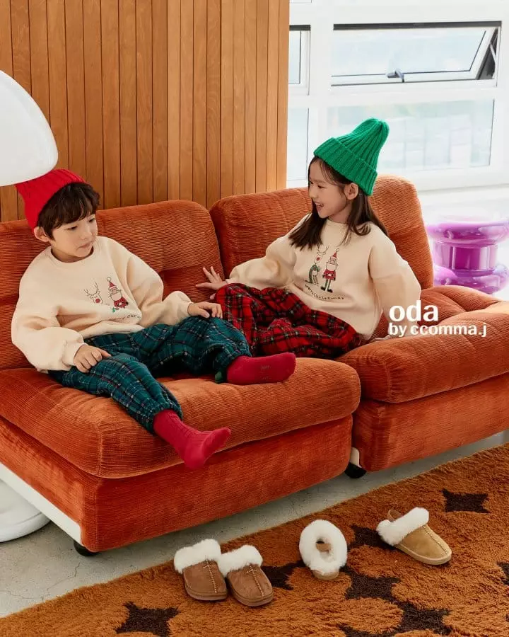 Oda - Korean Children Fashion - #childofig - Rudolf Sweatshirt - 3