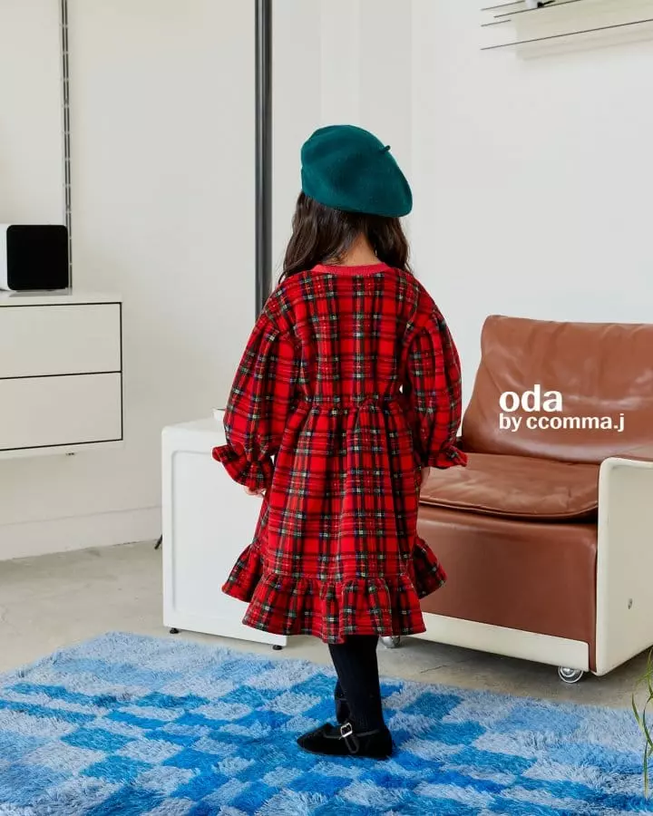 Oda - Korean Children Fashion - #childrensboutique - Merry Christmas One-piece - 7