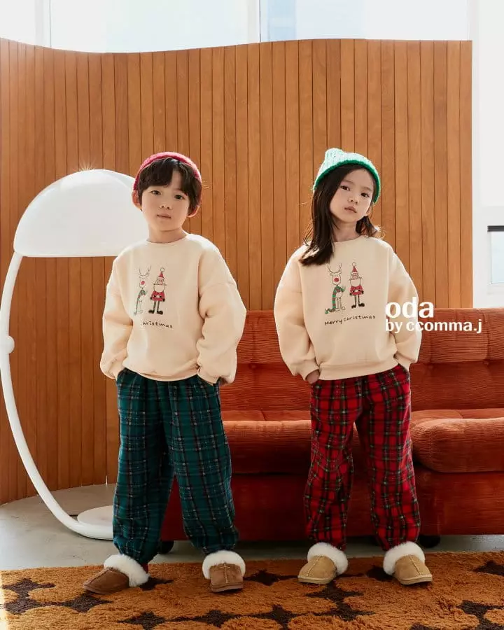 Oda - Korean Children Fashion - #discoveringself - Merry Christmas Pants - 8