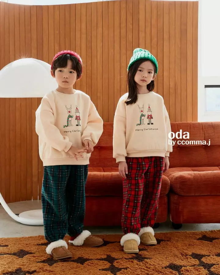 Oda - Korean Children Fashion - #fashionkids - Merry Christmas Pants - 9