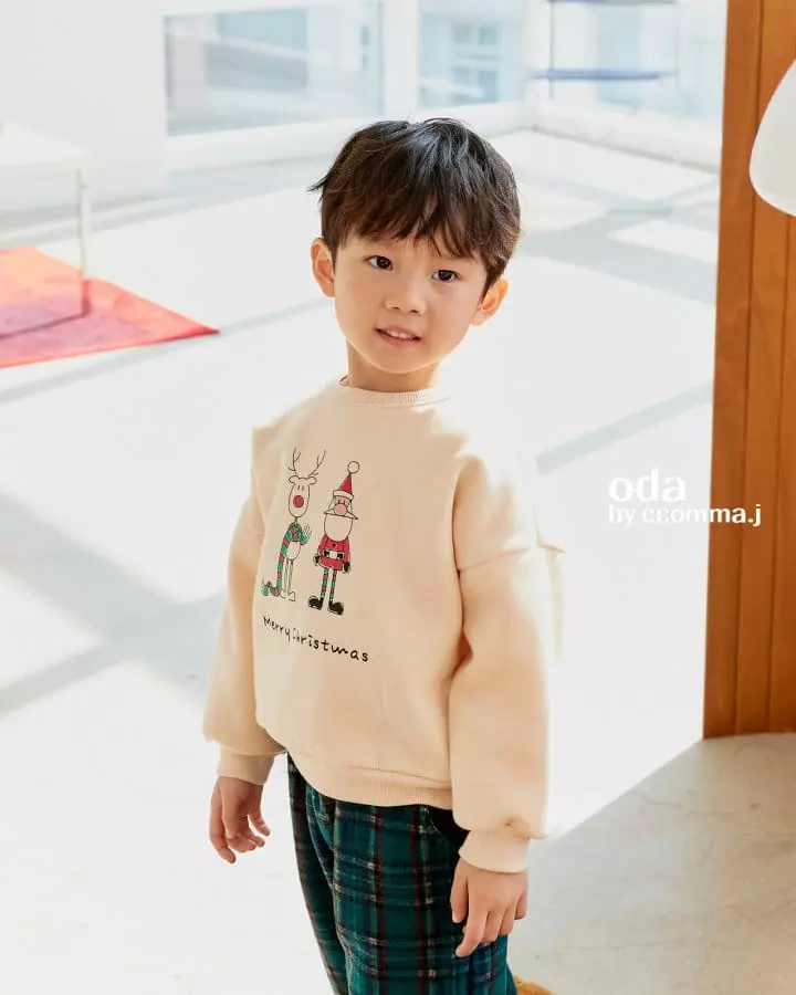Oda - Korean Children Fashion - #fashionkids - Rudolf Sweatshirt - 7