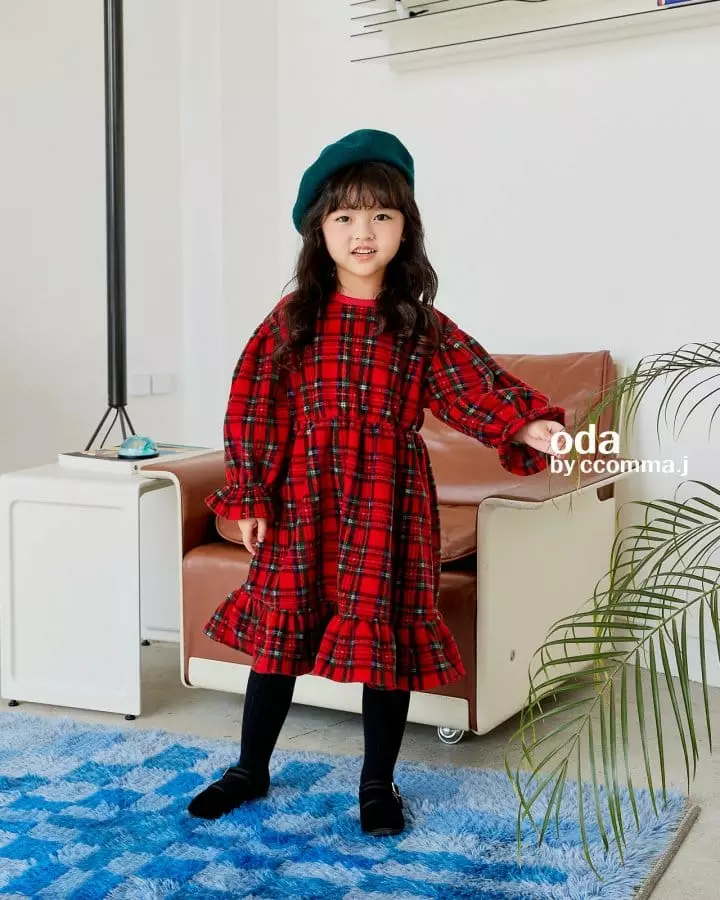Oda - Korean Children Fashion - #magicofchildhood - Merry Christmas One-piece - 2