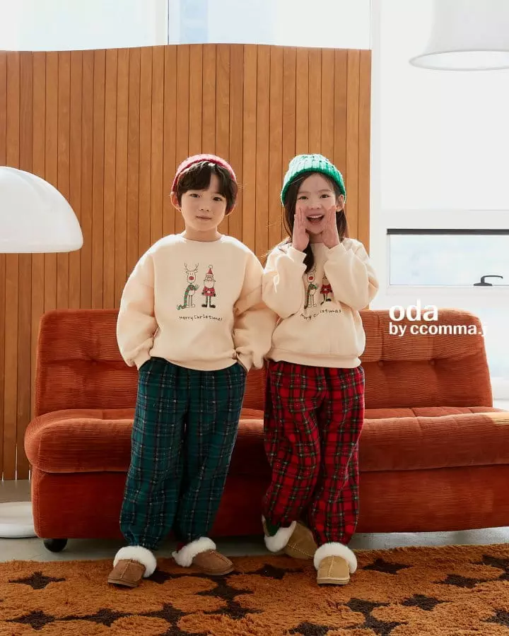 Oda - Korean Children Fashion - #magicofchildhood - Merry Christmas Pants