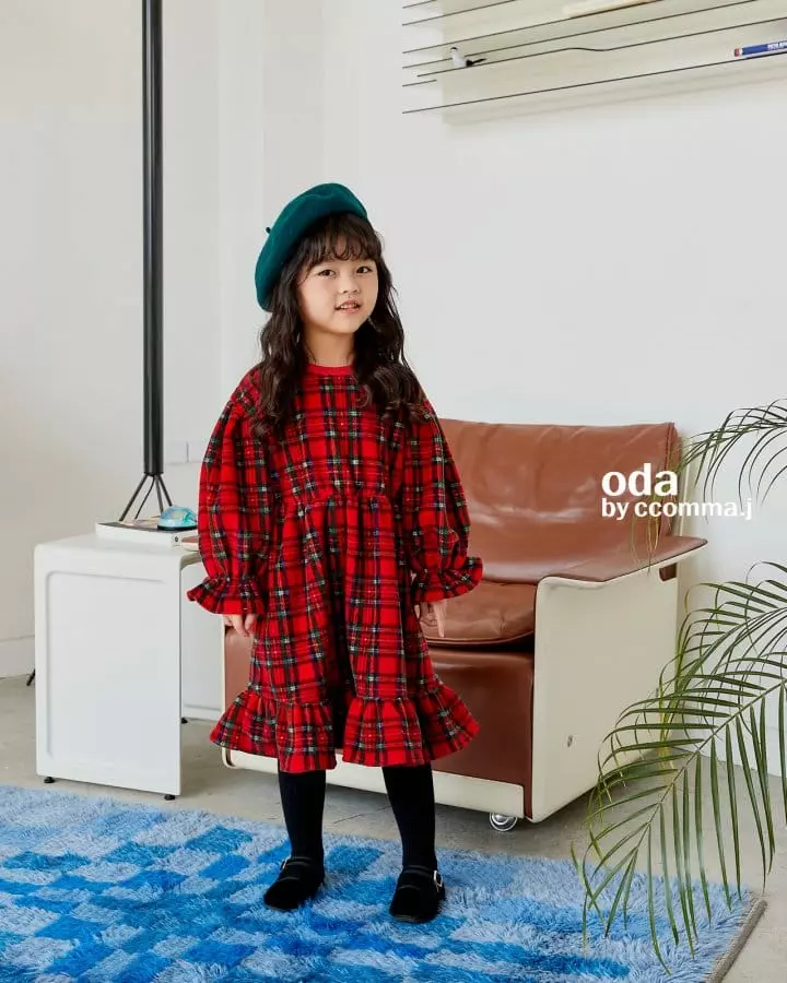 Oda - Korean Children Fashion - #minifashionista - Merry Christmas One-piece - 4