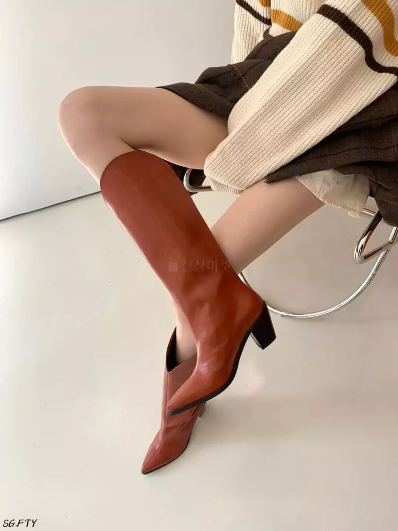 Onandon - Korean Women Fashion - #momslook - 8905 Boots - 5