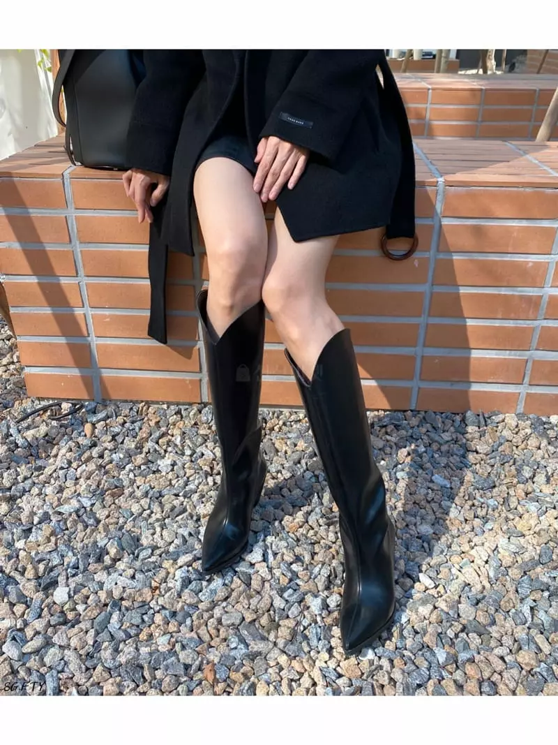 Onandon - Korean Women Fashion - #momslook - 8905 Boots - 4