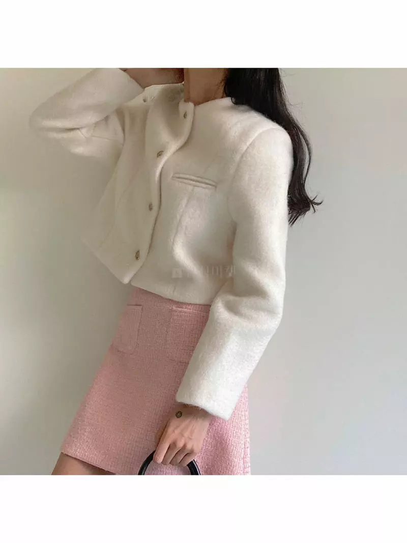 Ondo - Korean Women Fashion - #momslook - Brush Jacket - 7