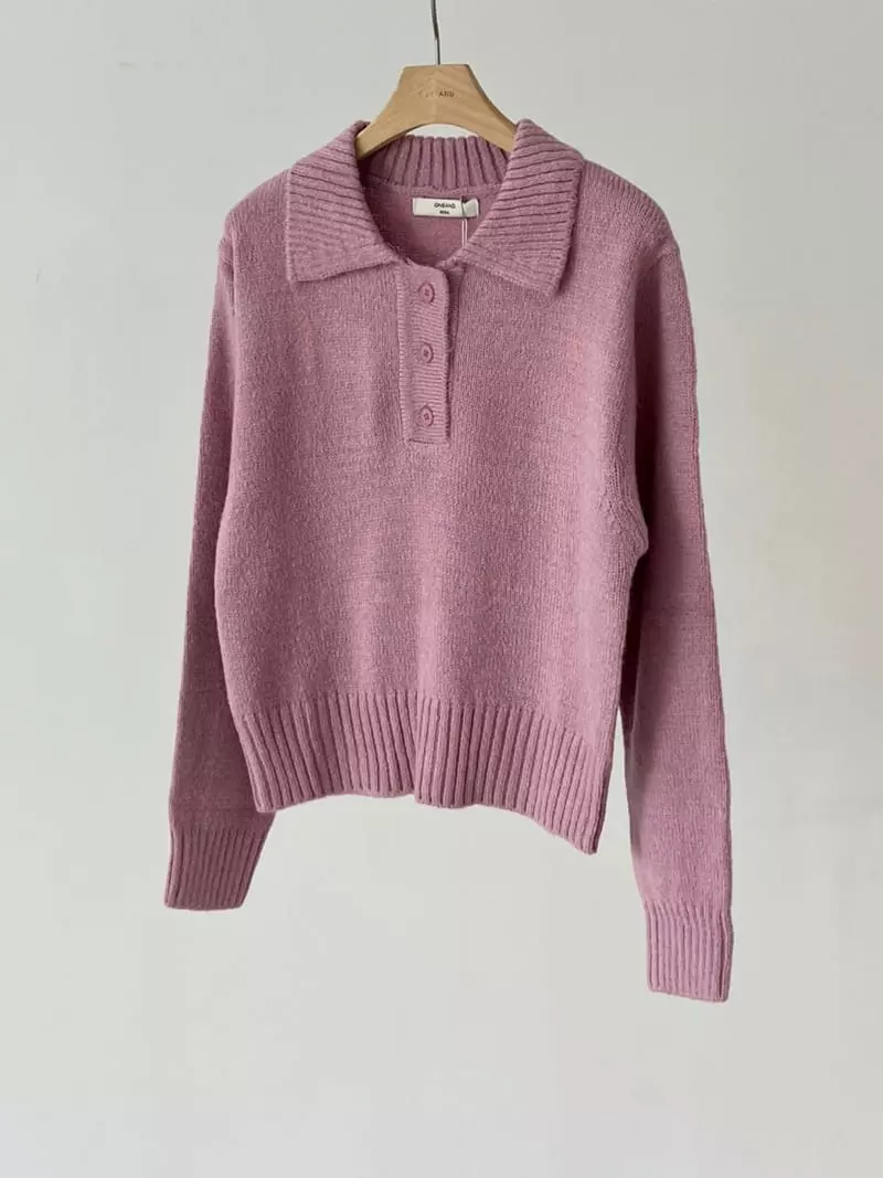 Oneand - Korean Women Fashion - #momslook - Alpaca Knit Tee - 5