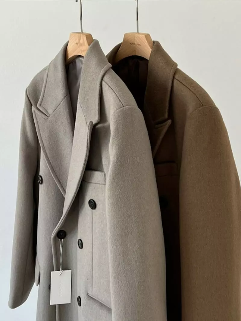 Oneand - Korean Women Fashion - #shopsmall - Dubble Coat - 3