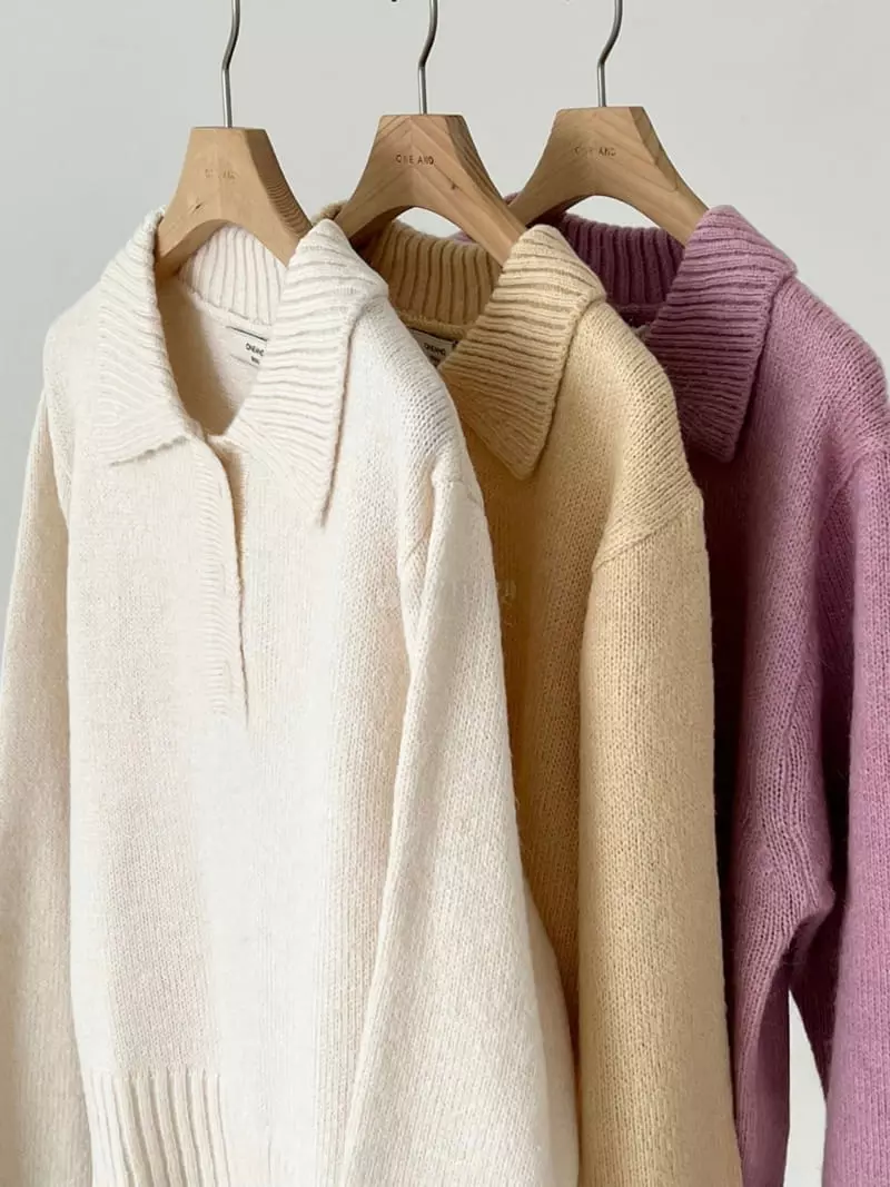 Oneand - Korean Women Fashion - #vintageinspired - Alpaca Knit Tee - 7