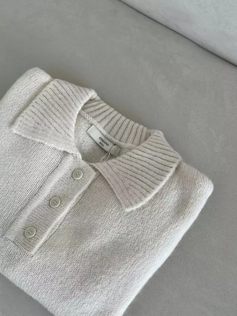Oneand - Korean Women Fashion - #womensfashion - Alpaca Knit Tee - 2