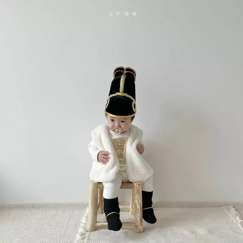 Oott Bebe - Korean Baby Fashion - #babyfever - Hanbok Vest - 5