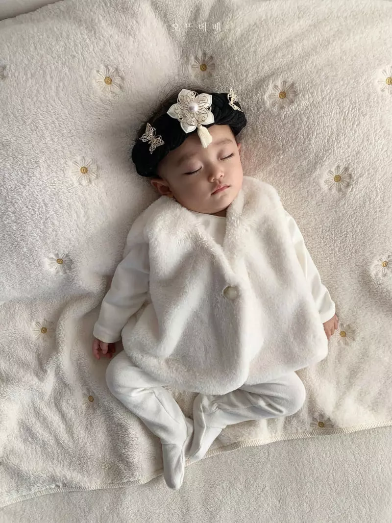Oott Bebe - Korean Baby Fashion - #babygirlfashion - Hanbok Vest - 6