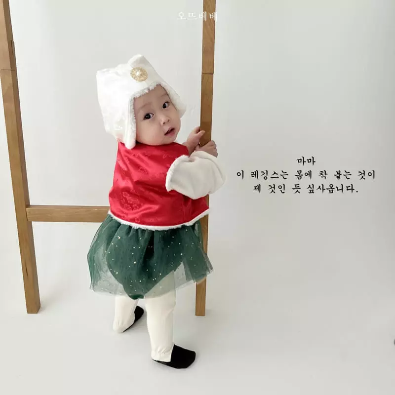 Oott Bebe - Korean Baby Fashion - #onlinebabyshop - Socks Leggings - 5