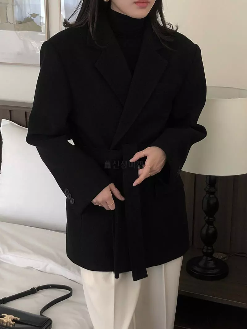 Overclassic - Korean Women Fashion - #momslook - Robe Coat - 2
