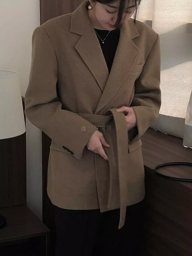 Overclassic - Korean Women Fashion - #momslook - Robe Coat - 6