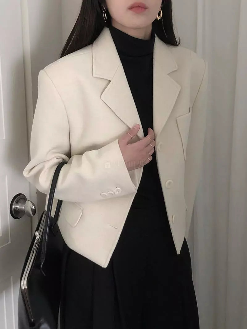 Overclassic - Korean Women Fashion - #womensfashion - Winter Short Jacket - 2