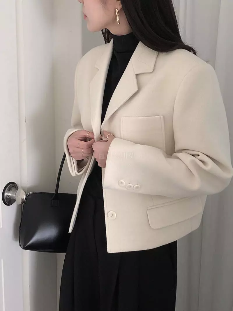Overclassic - Korean Women Fashion - #womensfashion - Winter Short Jacket - 6