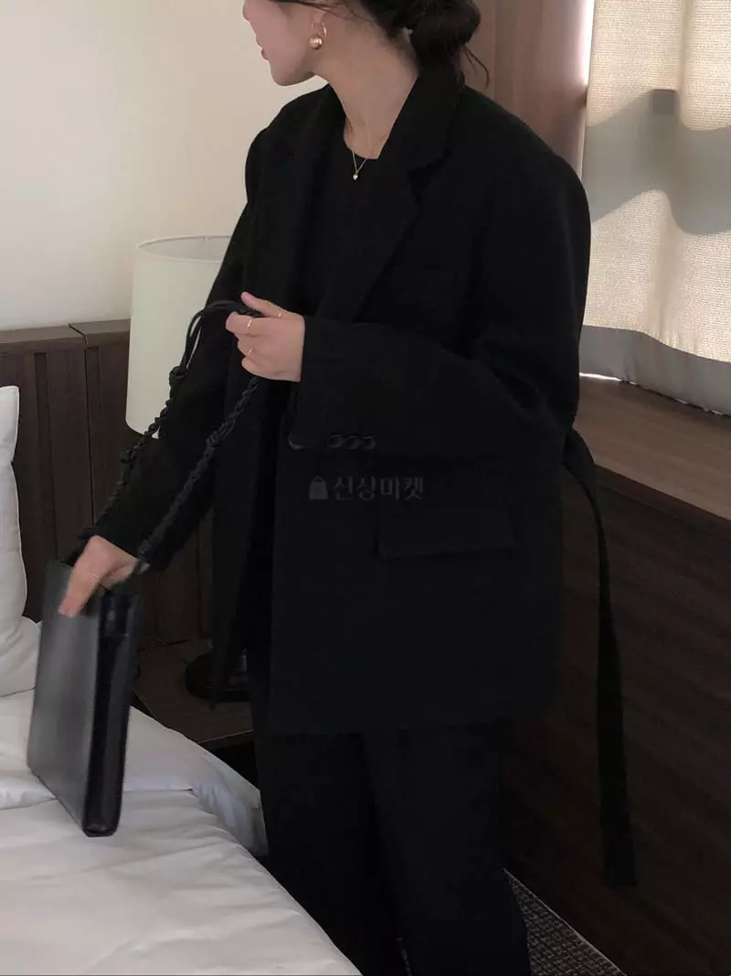 Overclassic - Korean Women Fashion - #womensfashion - Robe Coat - 5