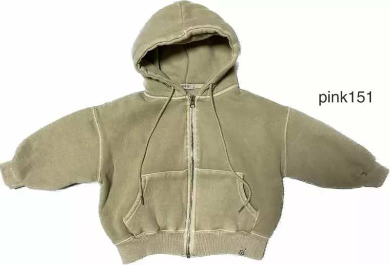 Pink151 - Korean Children Fashion - #childrensboutique - Dyeing Hoody Zip-up