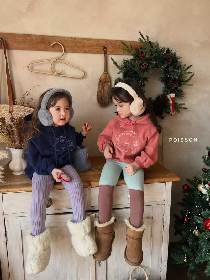 Poisson - Korean Children Fashion - #discoveringself - Super Market Hoody - 5