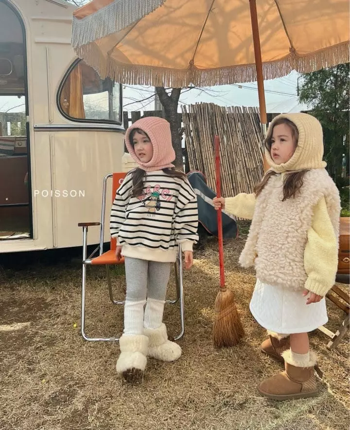 Poisson - Korean Children Fashion - #fashionkids - Merci Sweatshirt - 3
