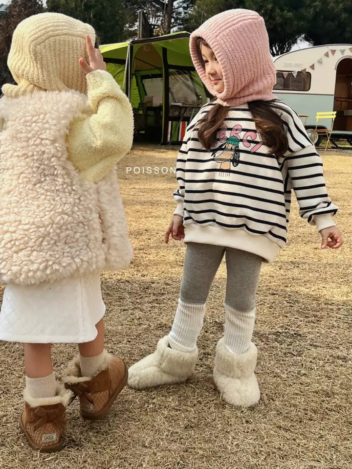 Poisson - Korean Children Fashion - #fashionkids - Merci Sweatshirt - 4