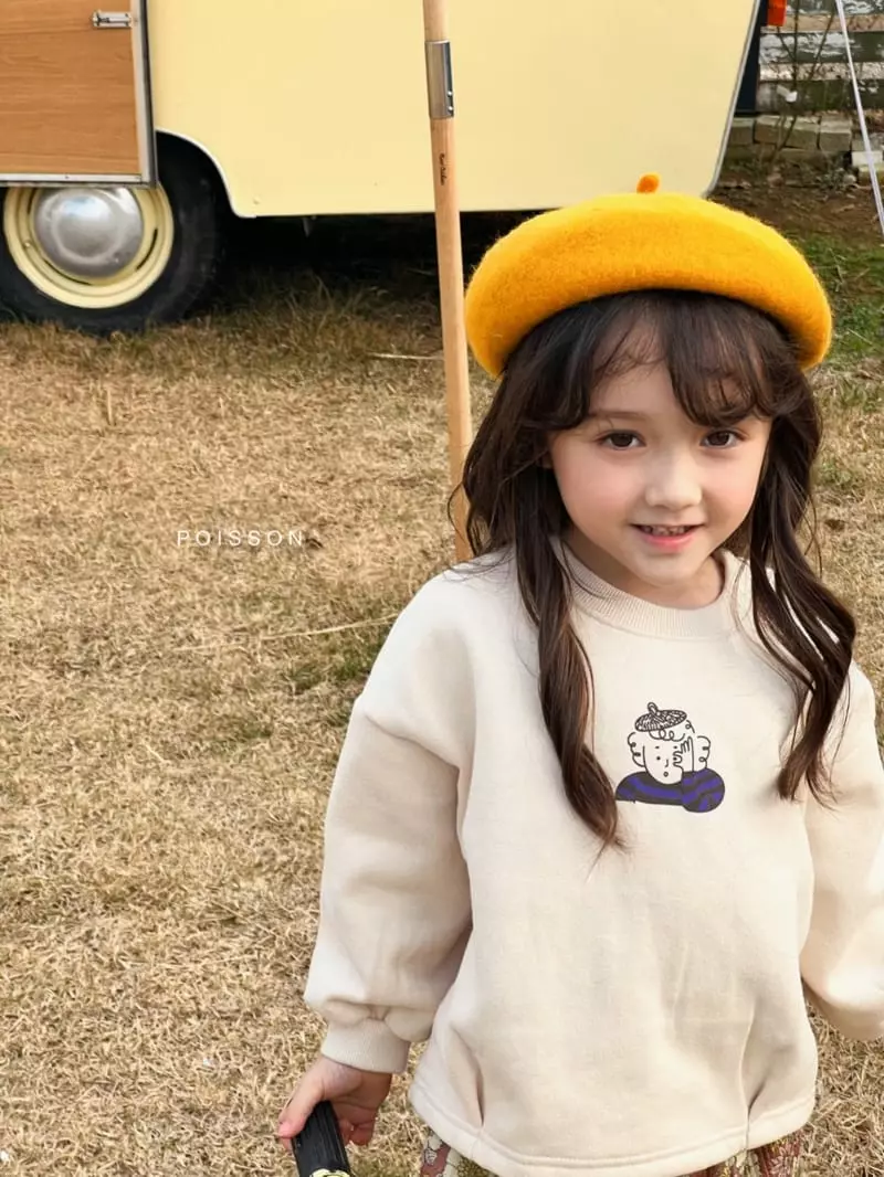 Poisson - Korean Children Fashion - #kidzfashiontrend - Pintuck Sweatshirt - 10