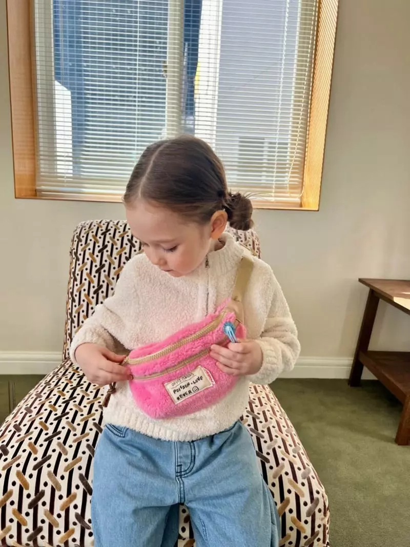 Poisson - Korean Children Fashion - #prettylittlegirls - Macaroon  Hip Sack - 3