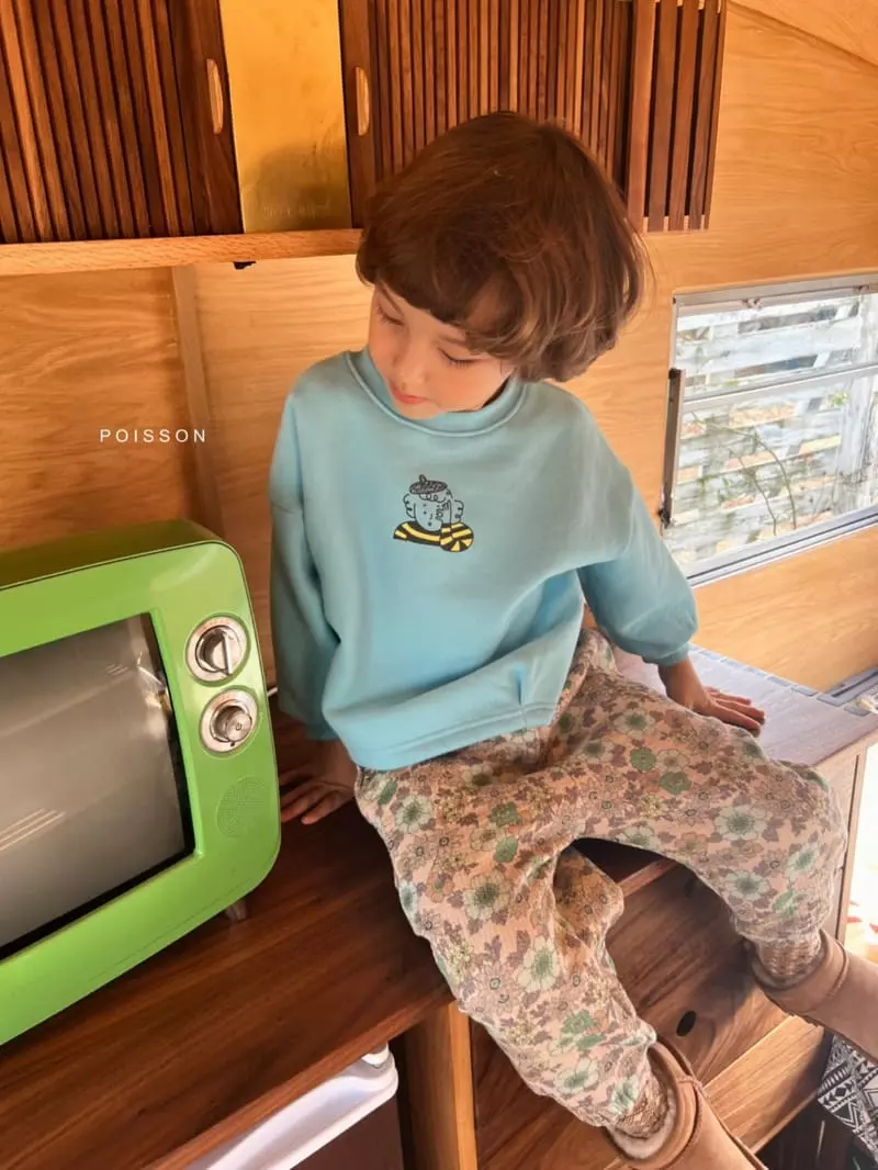 Poisson - Korean Children Fashion - #toddlerclothing - Pintuck Sweatshirt