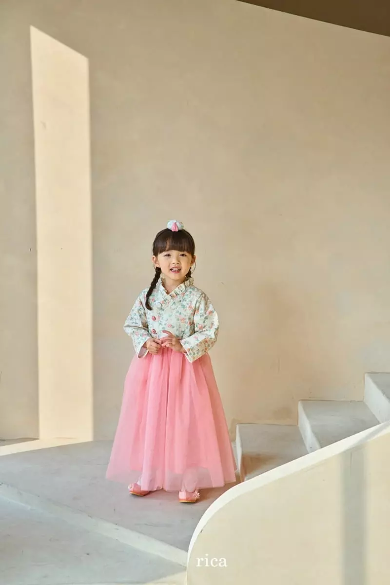 Rica - Korean Children Fashion - #childofig - Flower Hanbok - 9