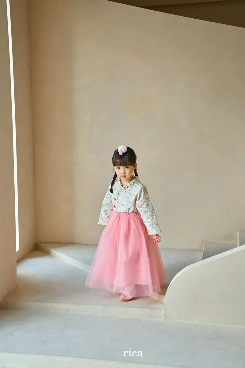 Rica - Korean Children Fashion - #designkidswear - Flower Hanbok - 11