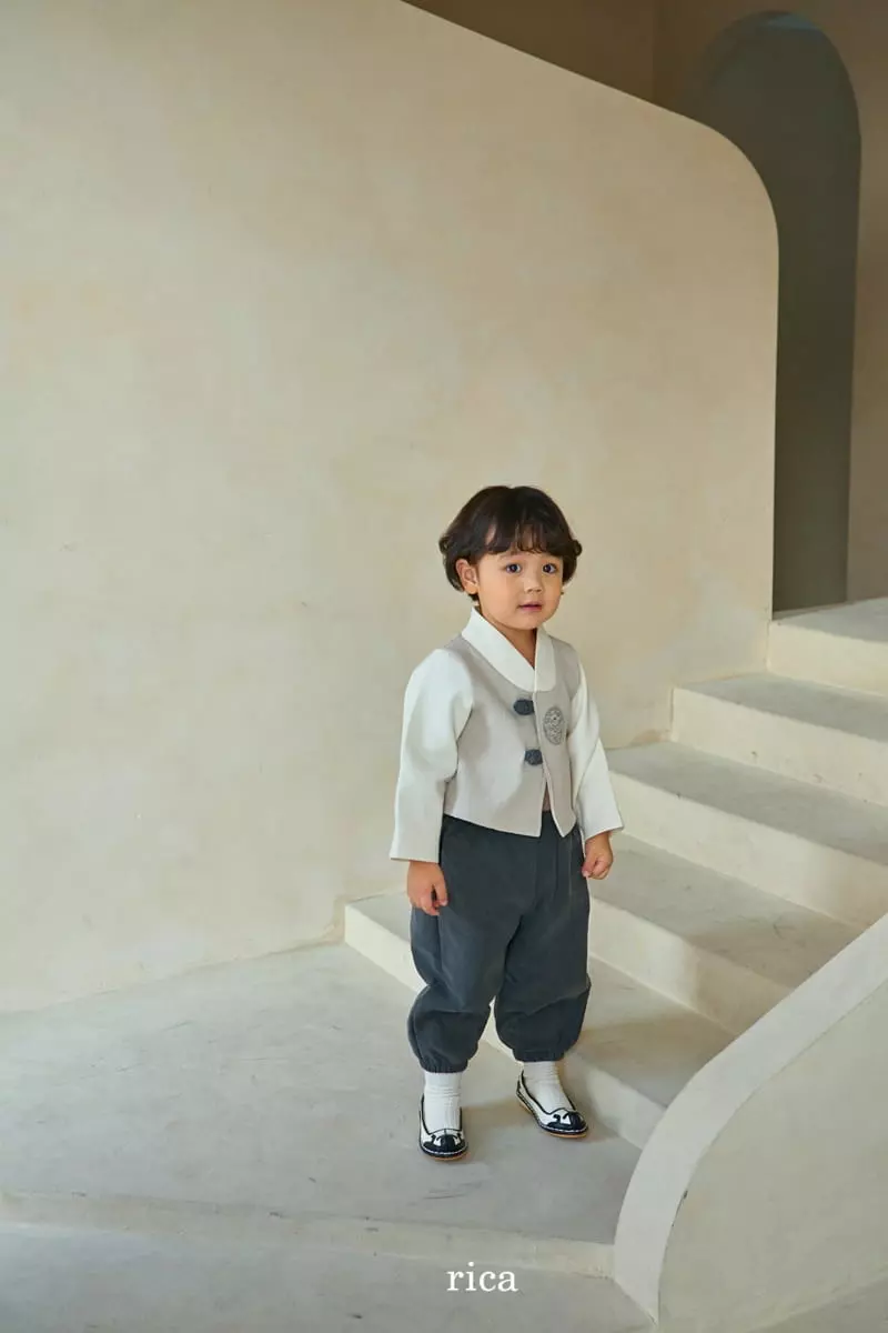 Rica - Korean Children Fashion - #stylishchildhood - Boy Hanbok - 9