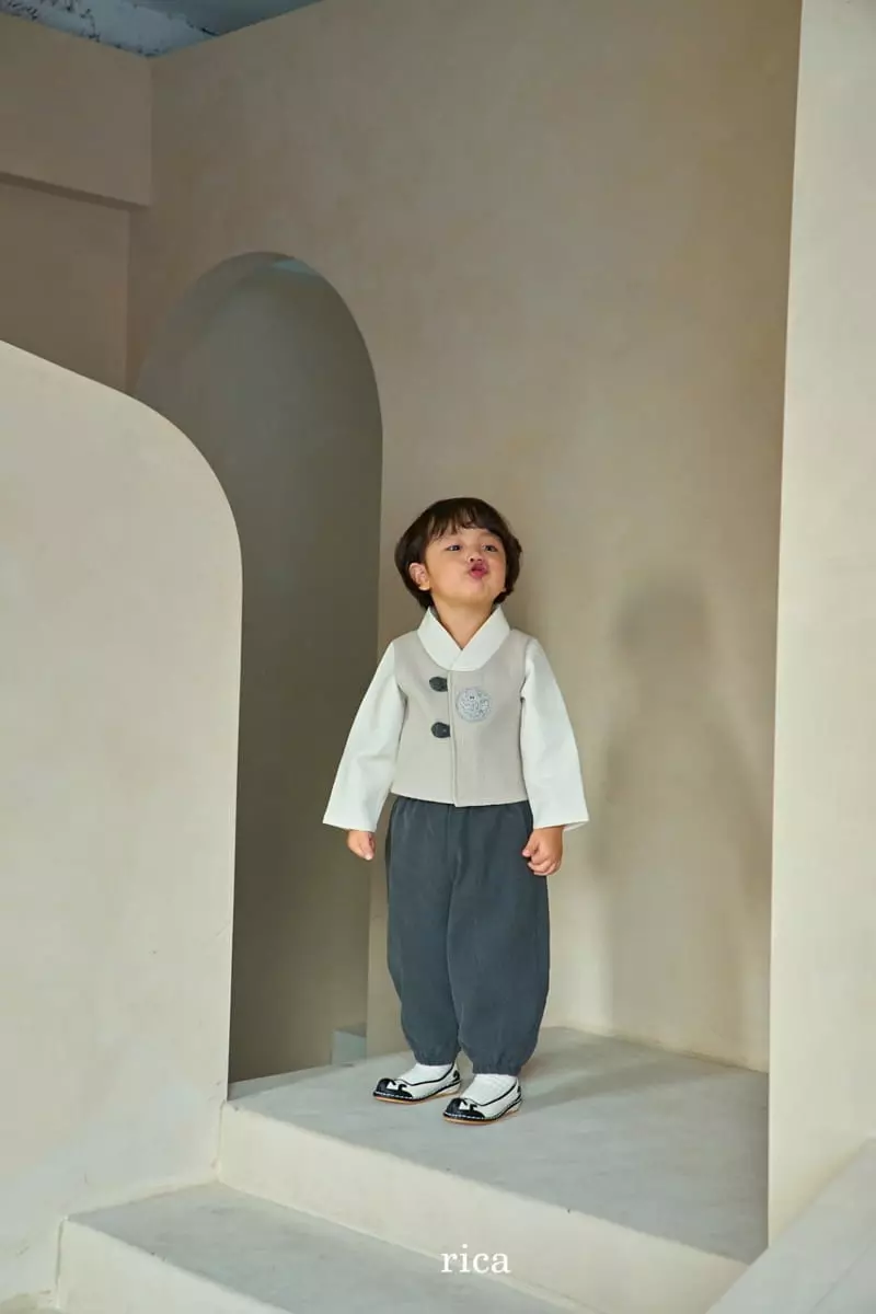Rica - Korean Children Fashion - #todddlerfashion - Boy Hanbok - 7