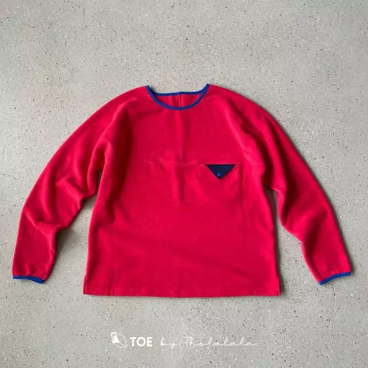 TOE - Korean Women Fashion - #momslook - I Am Fleece Sweatshirt Mom - 2