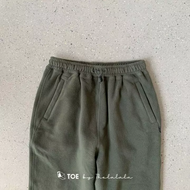 TOE - Korean Women Fashion - #momslook - I Am Fleece Jogger Pants Mom