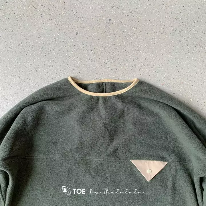 TOE - Korean Women Fashion - #womensfashion - I Am Fleece Sweatshirt Mom - 5