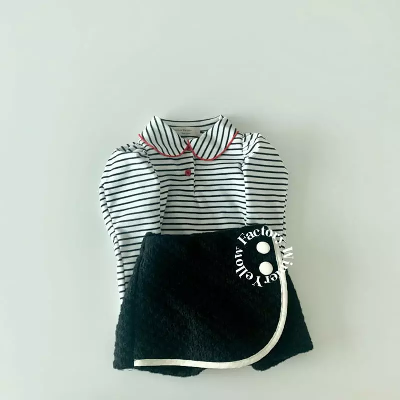 Yellow Factory - Korean Children Fashion - #childrensboutique - Petit Collar Tee - 10