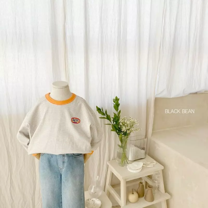 Black Bean - Korean Children Fashion - #littlefashionista - Style Tee - 3