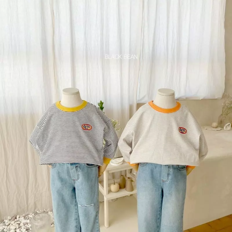 Black Bean - Korean Children Fashion - #littlefashionista - Style Tee - 4