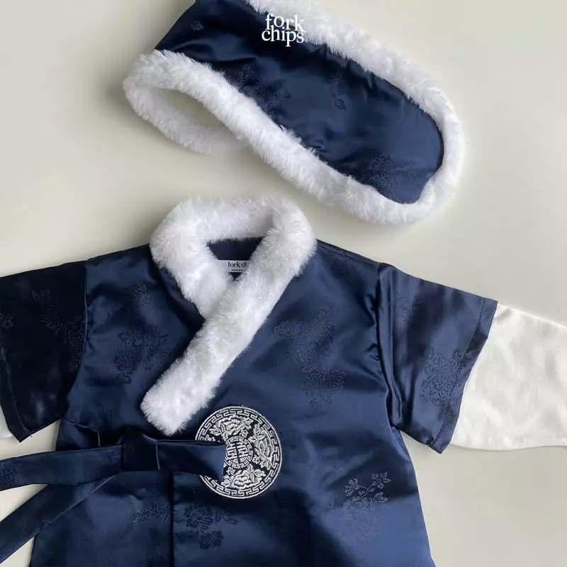 Fork Chips - Korean Baby Fashion - #babyootd - Yang Dan Earmuff - 4