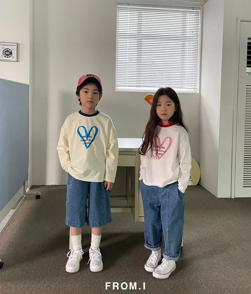 From I - Korean Children Fashion - #todddlerfashion - Slit Jeans - 11