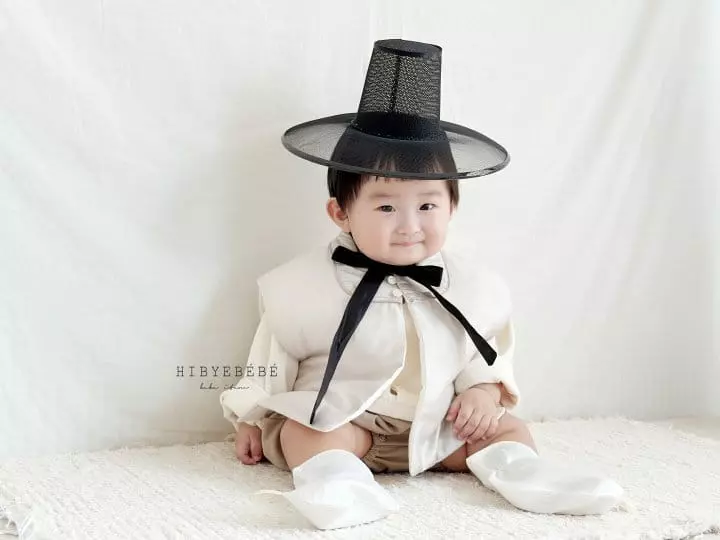 Hi Byebebe - Korean Baby Fashion - #babyootd - Baby Hanbok Got Hat - 5