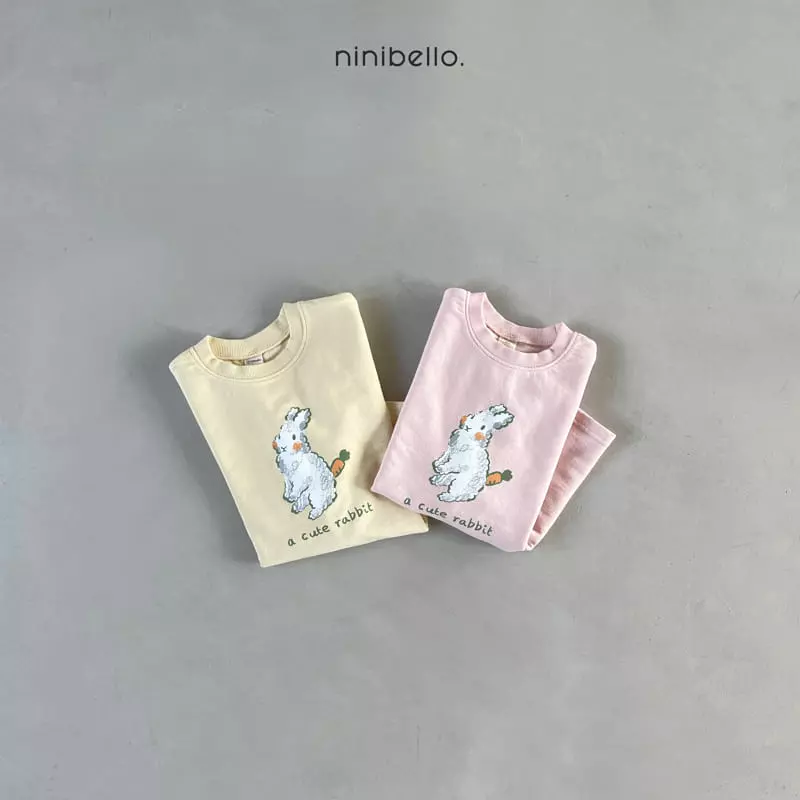 Ninibello - Korean Children Fashion - #childofig - Rabbit Sweatshirt One-piece - 8