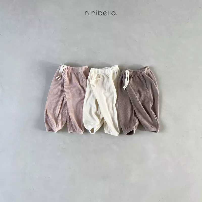 Ninibello - Korean Children Fashion - #childofig - Cracker Waffle Pants - 5