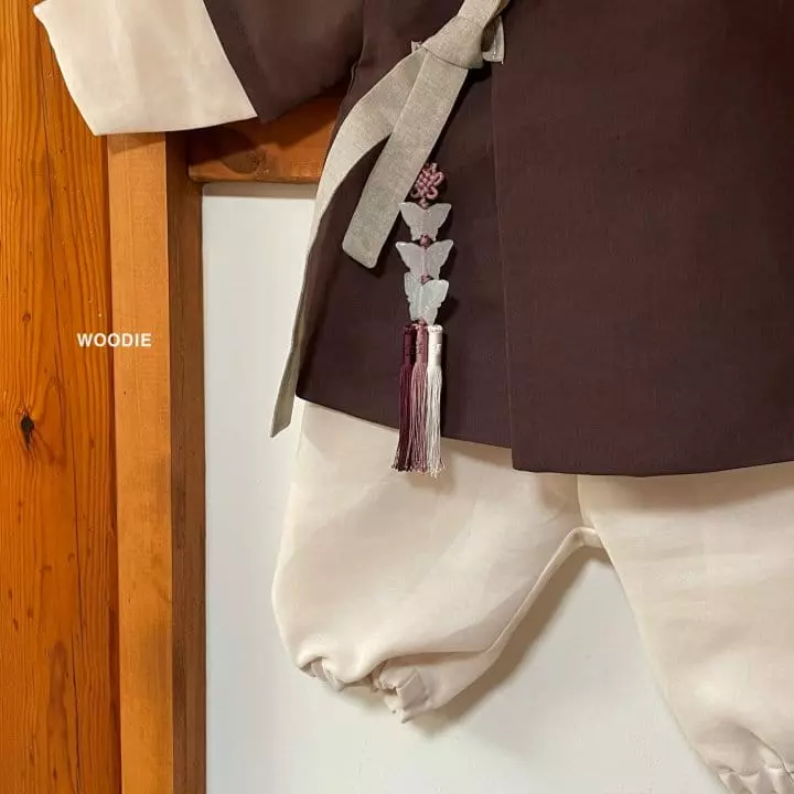 Woodie - Korean Baby Fashion - #babyfashion - Suwul Hanbok Bebe Boy - 8